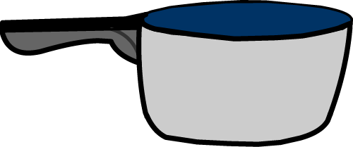 Illustrated pot
